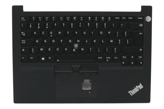 Clavier Lenovo pour ordinateur portable Azerty BE + capot supérieur, rétroéclairé