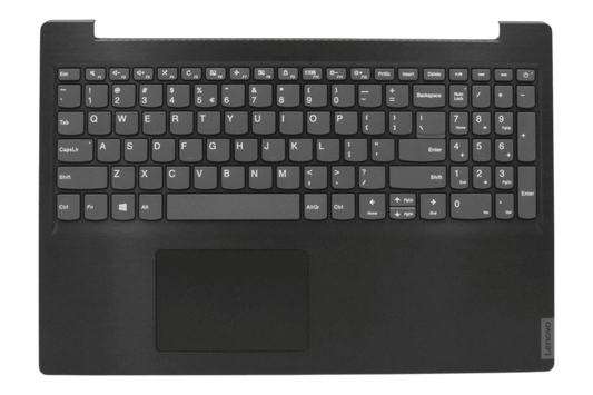 Clavier QWERTY US pour ordinateur portable Lenovo + capot supérieur - Noir
