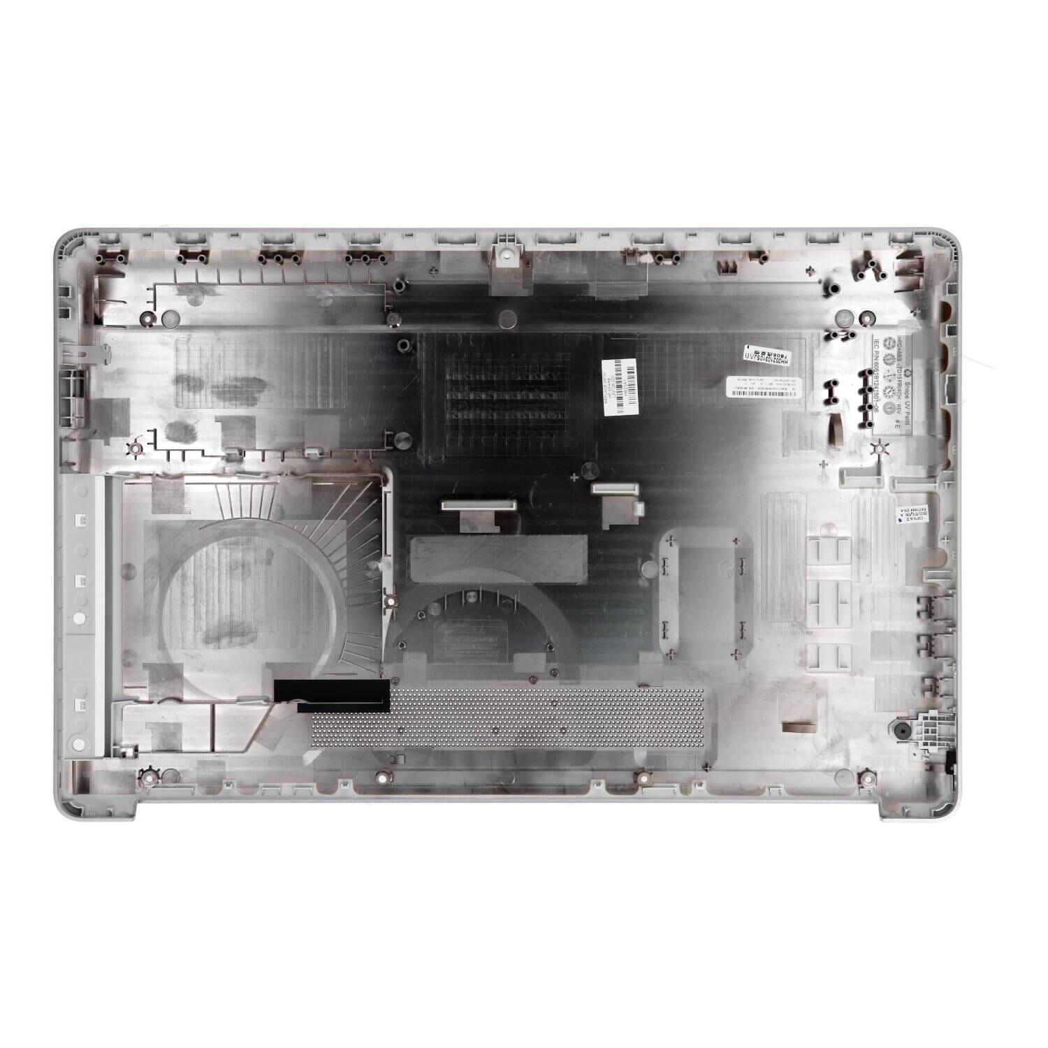 Couvercle inférieur pour ordinateur portable HP - Argent (modèle DVD)
