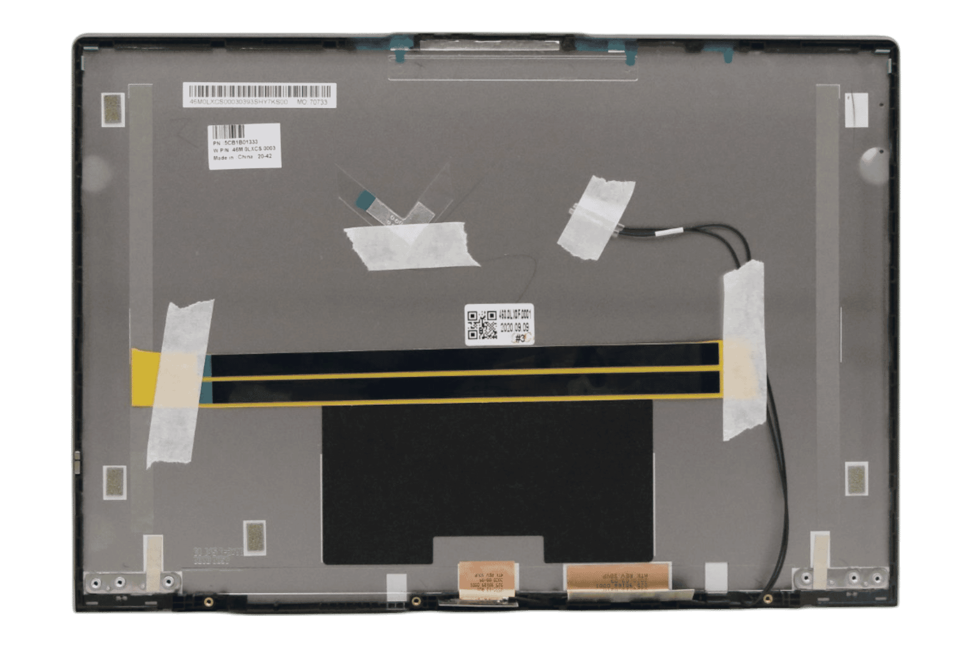 Lenovo Laptop LCD Back Cover - Zilver