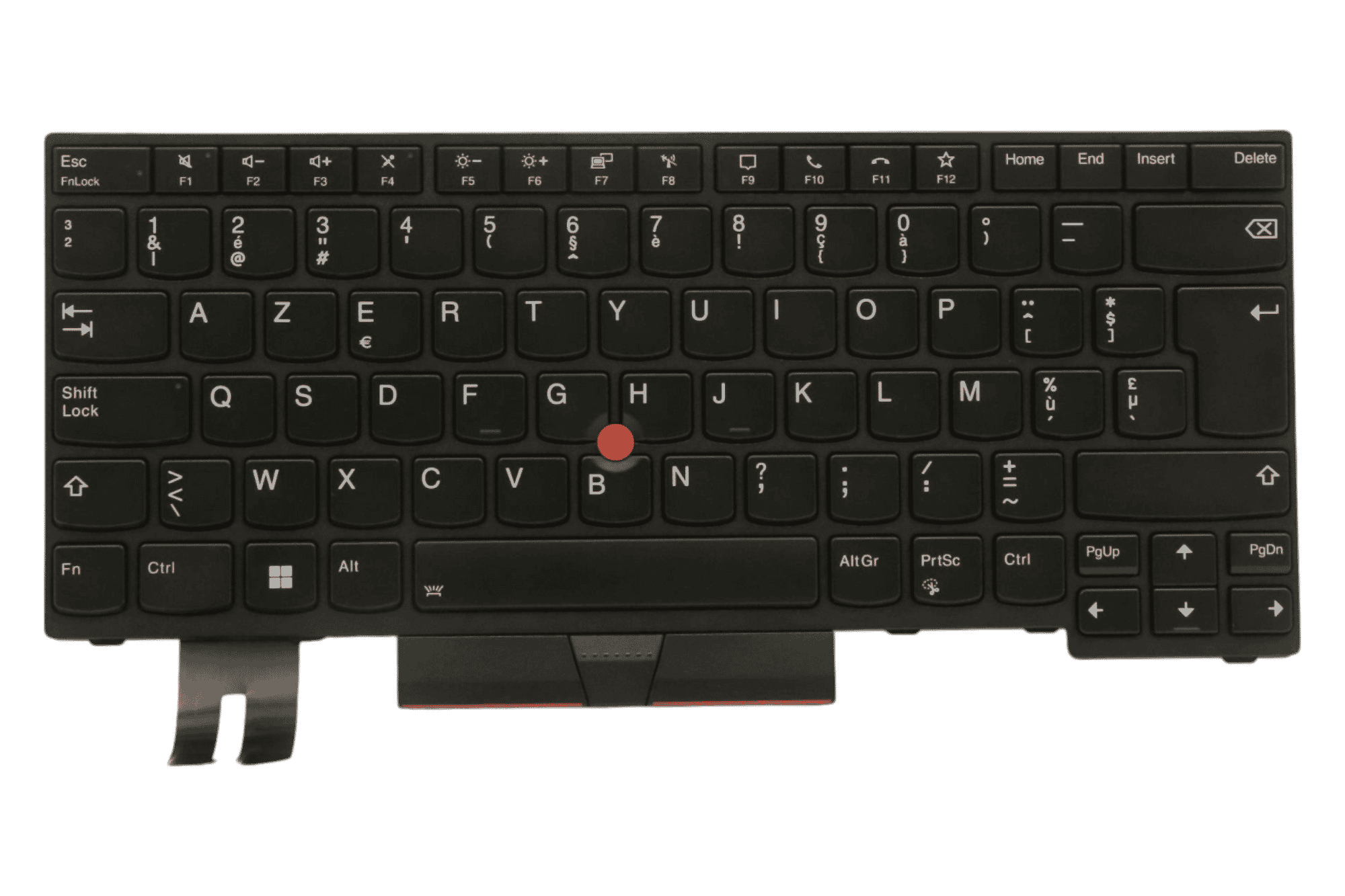 Clavier d'ordinateur portable Lenovo Azerty BE