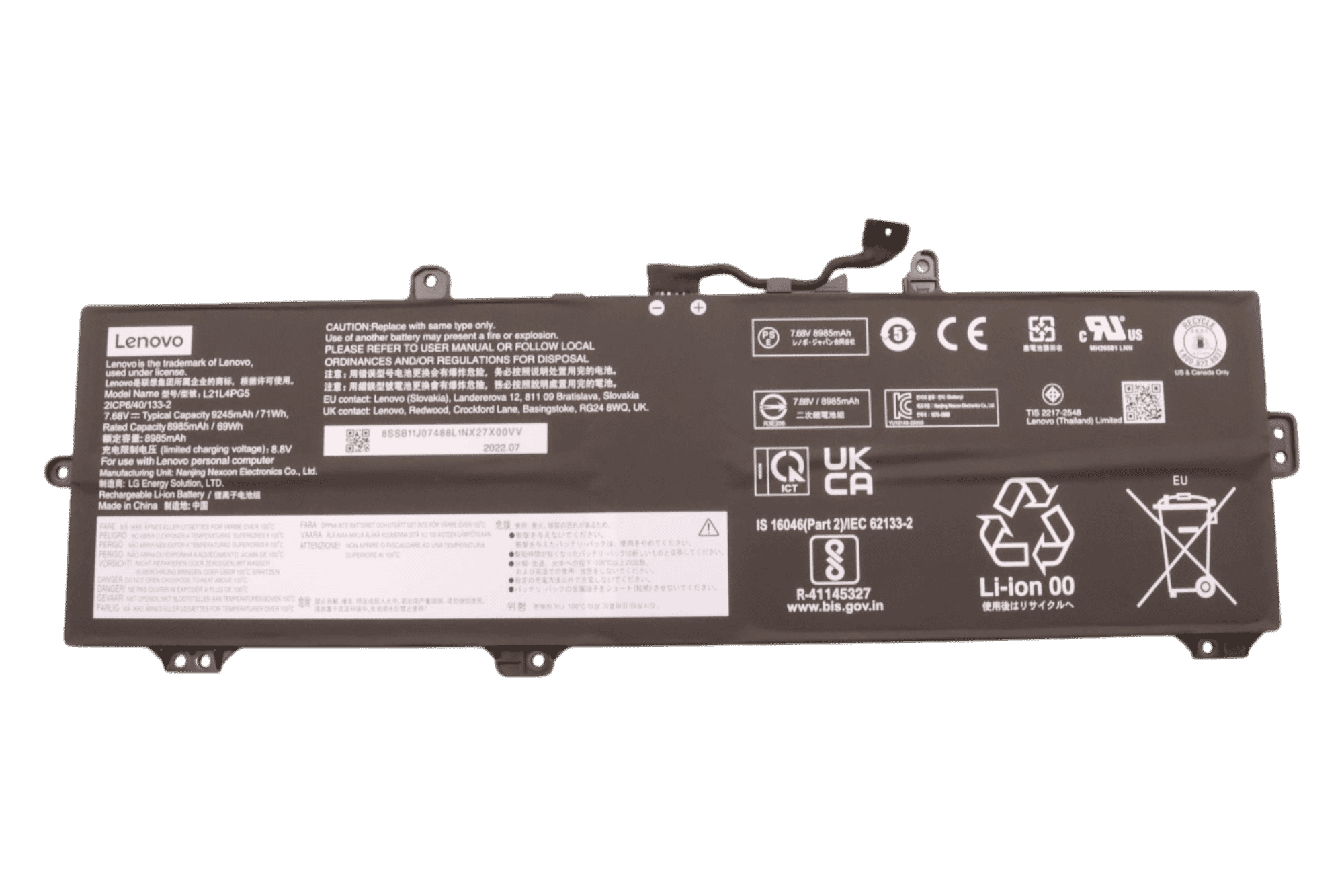 Lenovo Laptop Accu 8985mAh