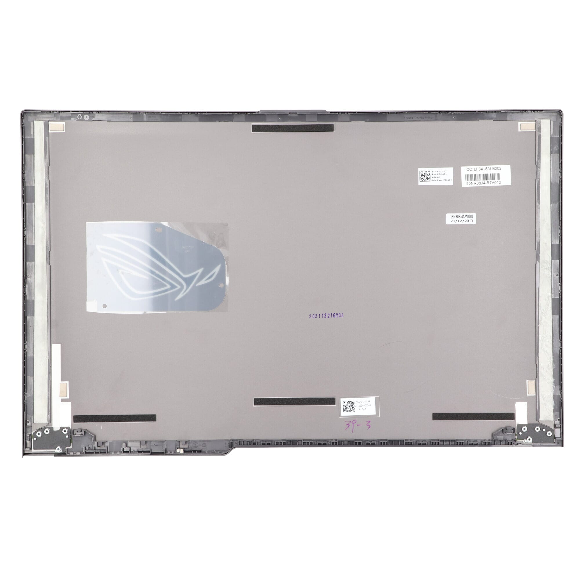 Coque arrière LCD d’un ordinateur portable Asus