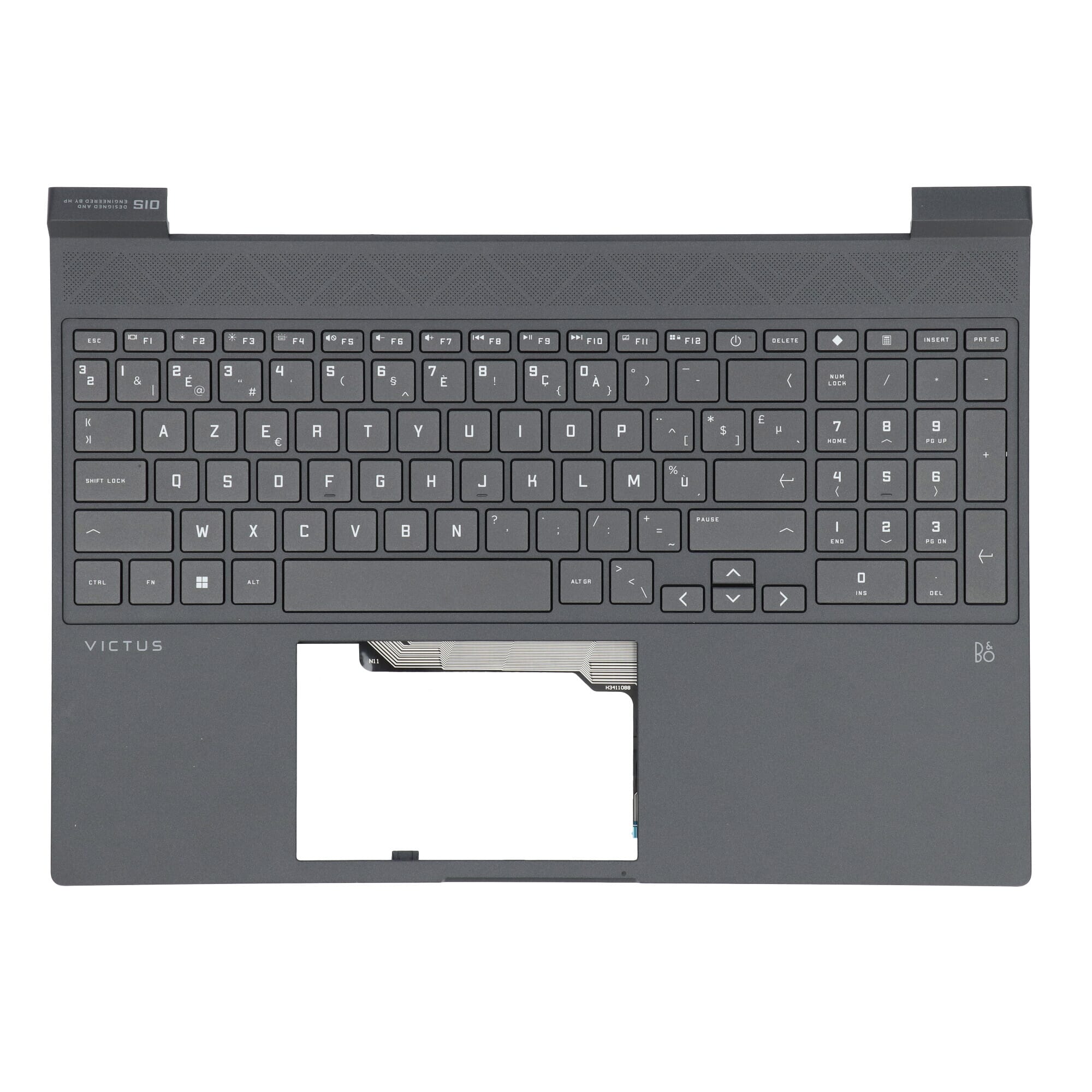 HP Laptop Toetsenbord Azerty BE + Top Cover