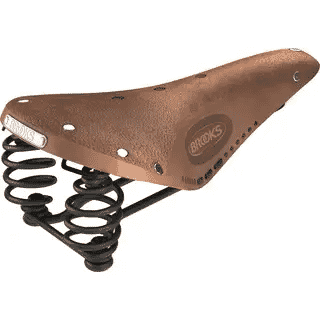 Brooks Flyer Softened Dark Tan Zadel