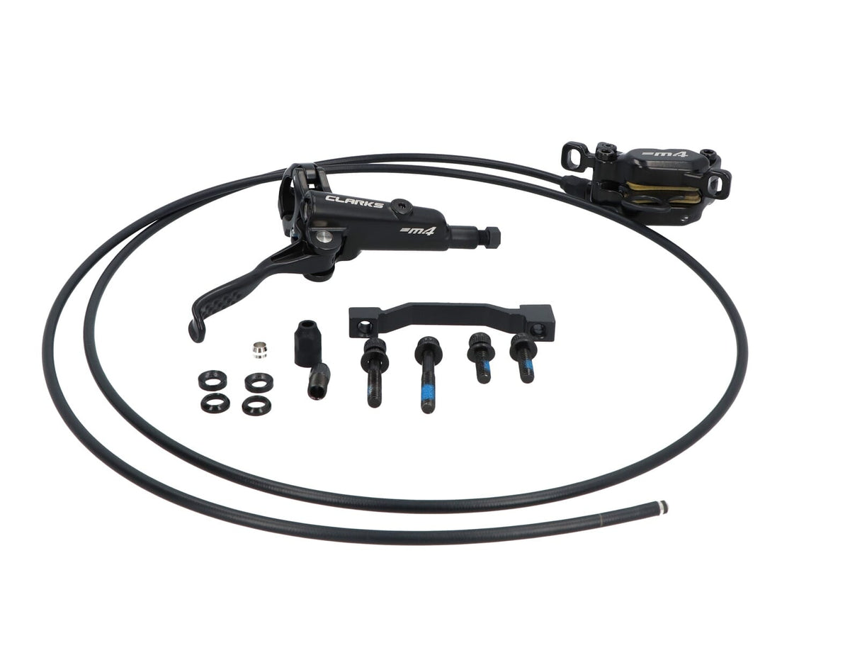 Clarks M4 Hydraulischer Scheibenbremssatz vorne und hinten